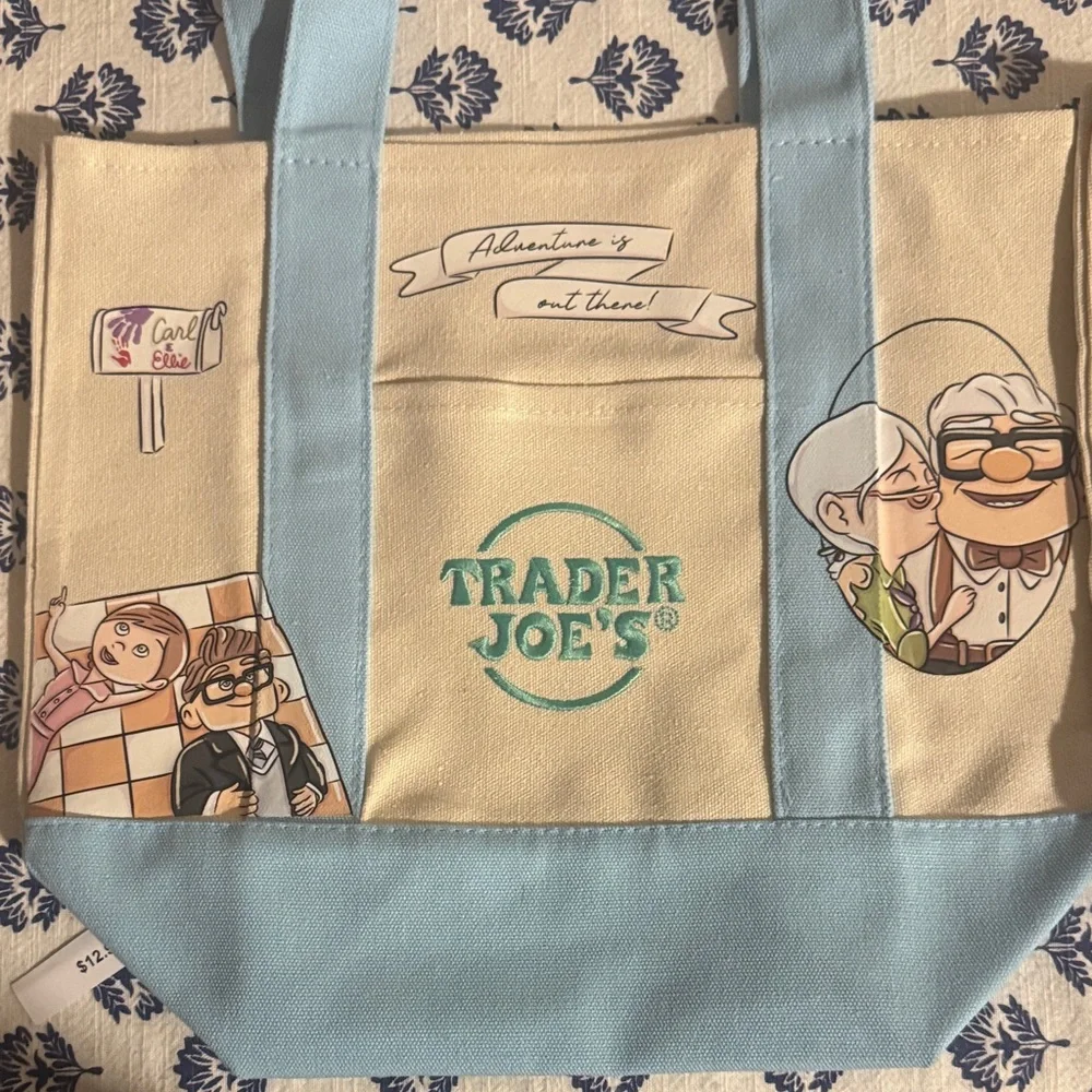 Disney UP Tote Bags - Blue and Purple - Picture 4 of 5